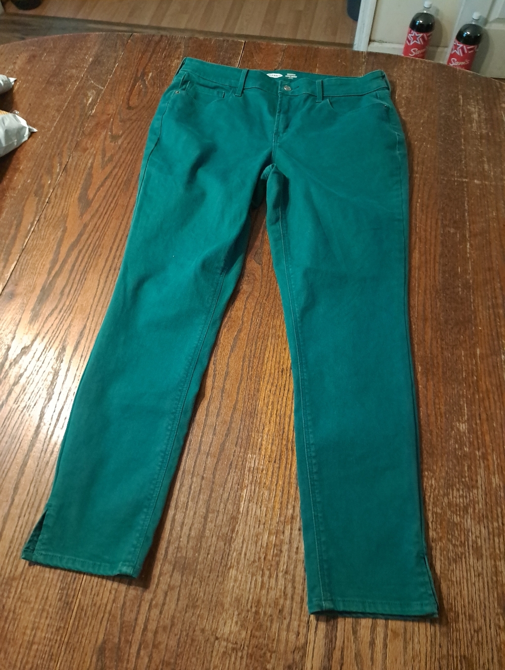 Size 12 Old Navy Rockstar Super Skinny Mid Rise Ankle Jeans Casual Pants